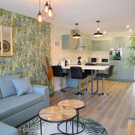 Appartement 1 Chambre Ambiance Tropicale - Centre De Bourbourg, Terrasse Privee ブルブール エクステリア 写真